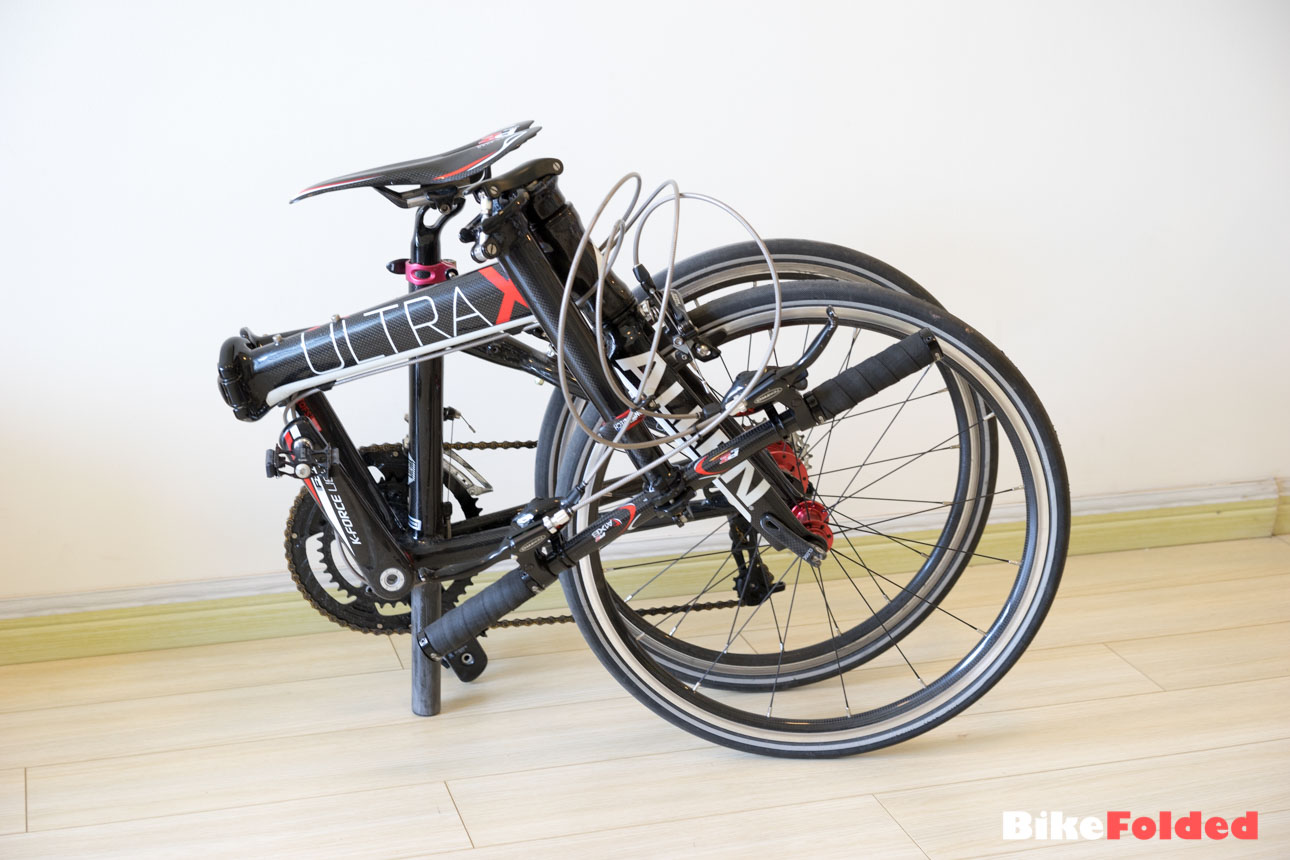 lightest foldable bike