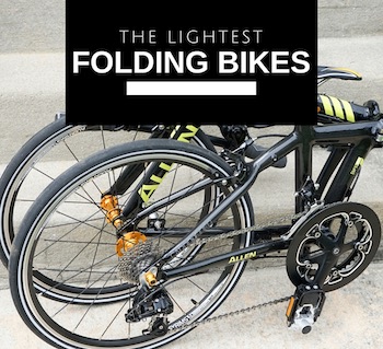 lightest folding bike