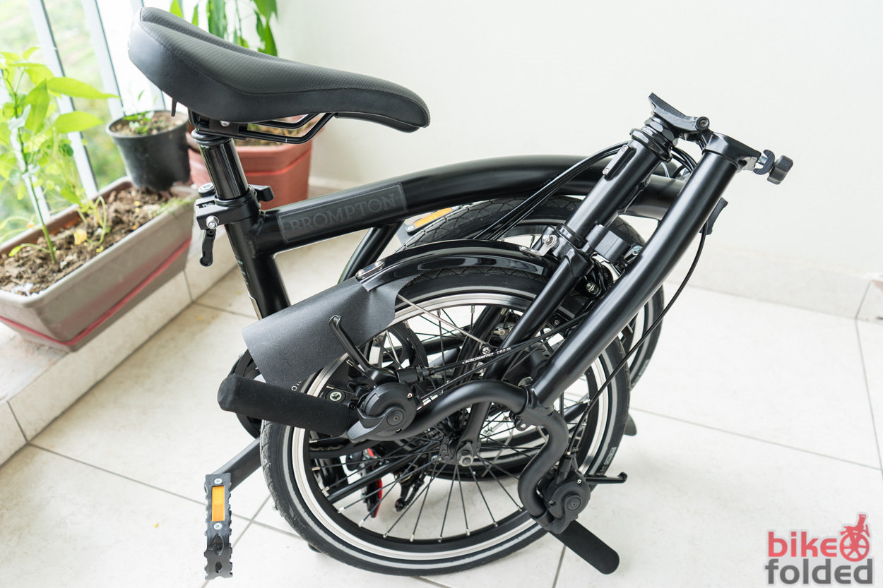 brompton m6l black edition 2019 folding bike