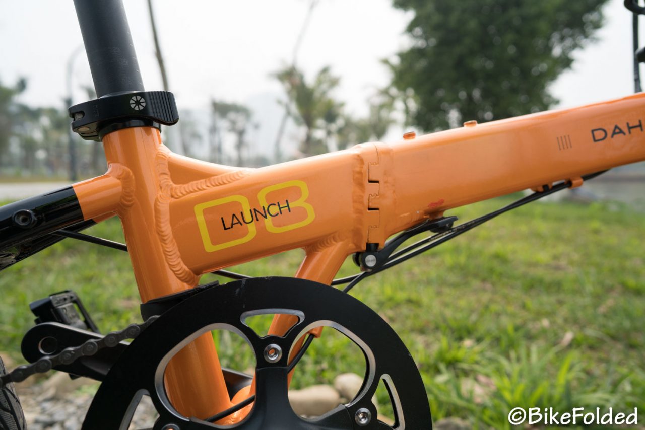 dahon launch d8 folding bike