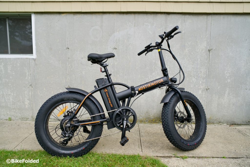 AOSTIRMOTOR A20 Fat-Tire Folding Electric Bike Review - Affordable and ...