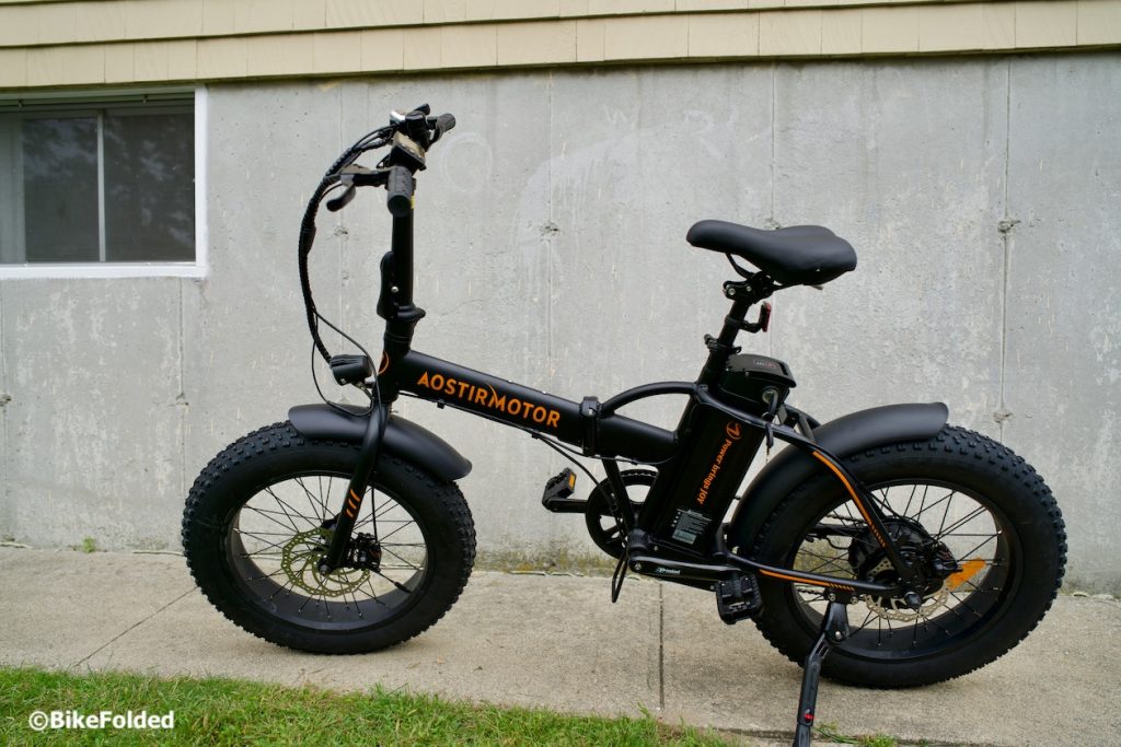 AOSTIRMOTOR A20 Fat-Tire Folding Electric Bike Review - Affordable and ...